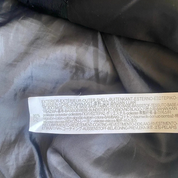 Zara Jacket Women’s Medium Black Puffer Coat - Picture 10 of 10